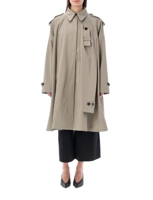 MM6 Maison Margiela Hanging Sleeves Trench Coat