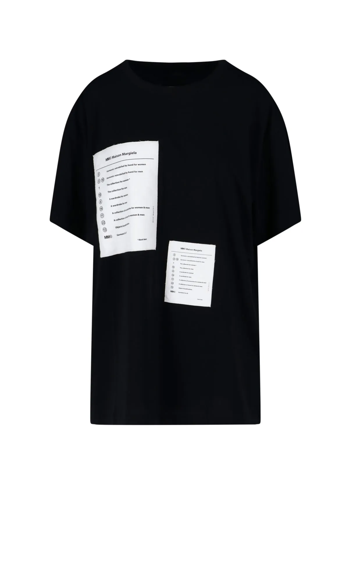 MM6 Maison Margiela Patch Detailed Crewneck T-Shirt
