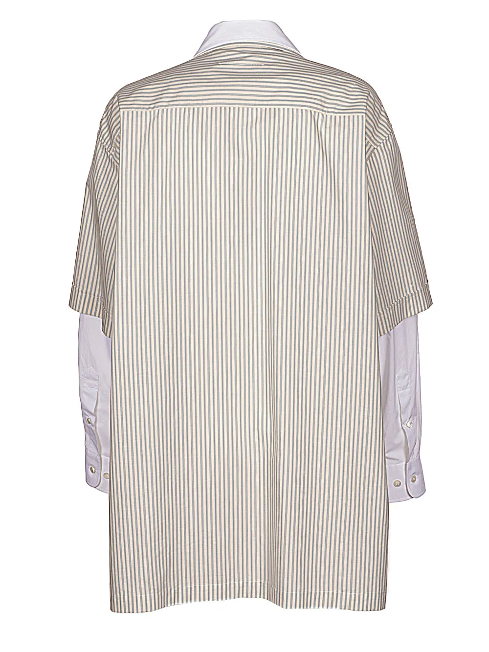 MM6 Maison Margiela Striped Layered Shirt