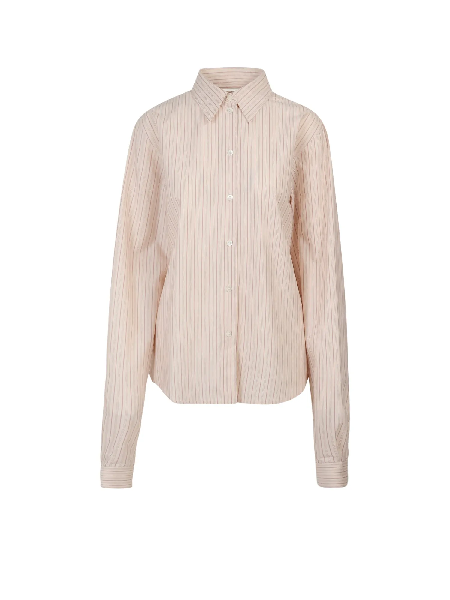 MM6 Maison Margiela Striped Long Sleeved Shirt