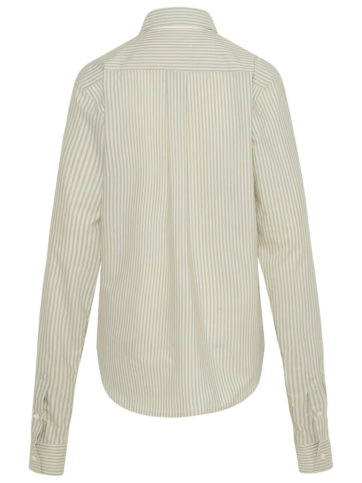 MM6 Maison Margiela Striped Long Sleeved Shirt