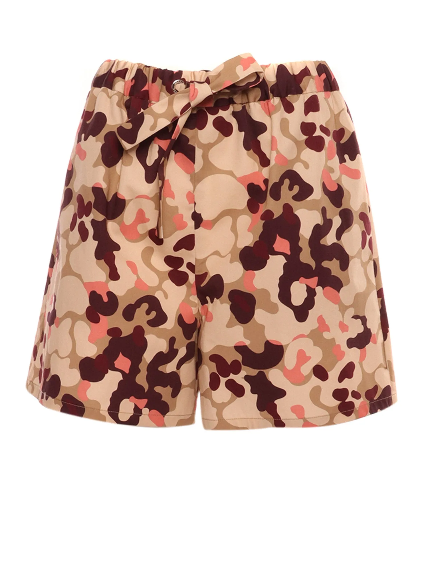 Moncler Camo Printed Drawstring Track Shorts