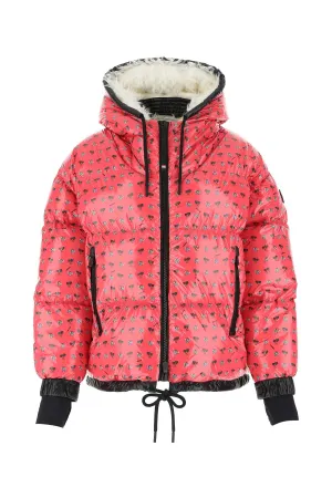 Moncler Grenoble Graphic Printed Hooded Puffer Jacket