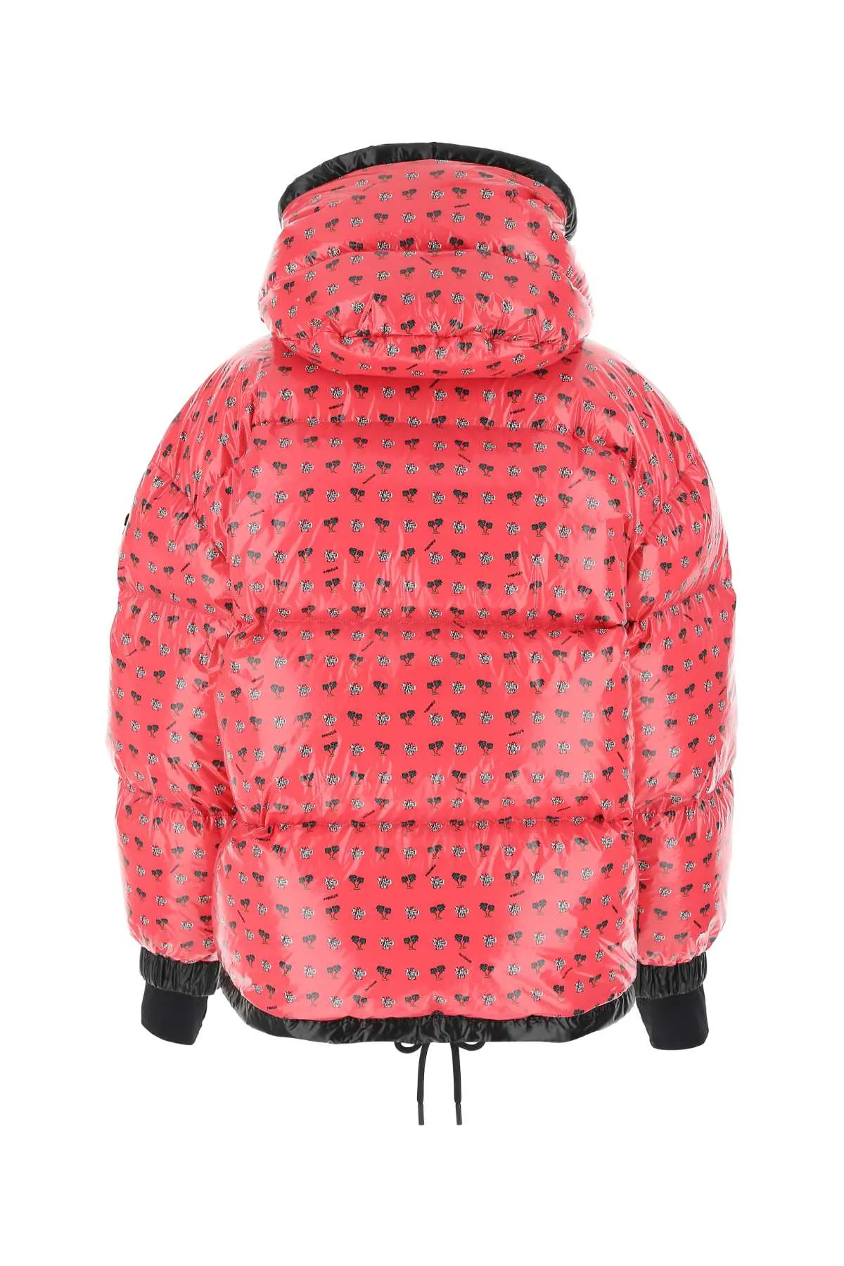 Moncler Grenoble Graphic Printed Hooded Puffer Jacket