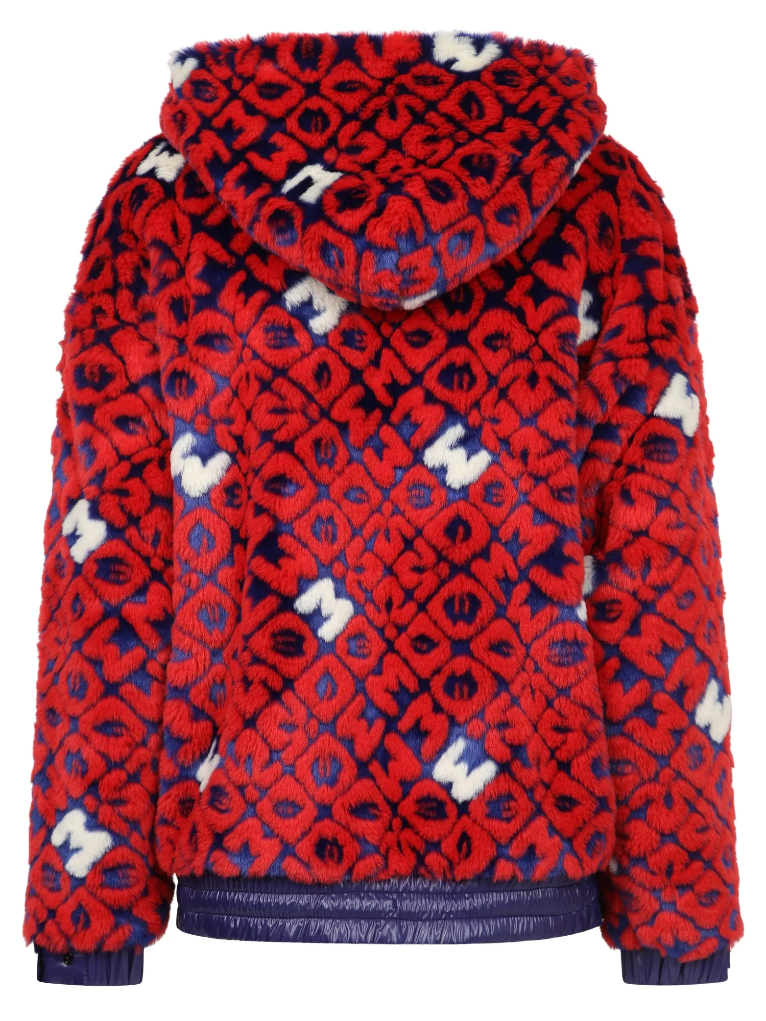 Moncler Grenoble Motif Fur Hooded Jacket
