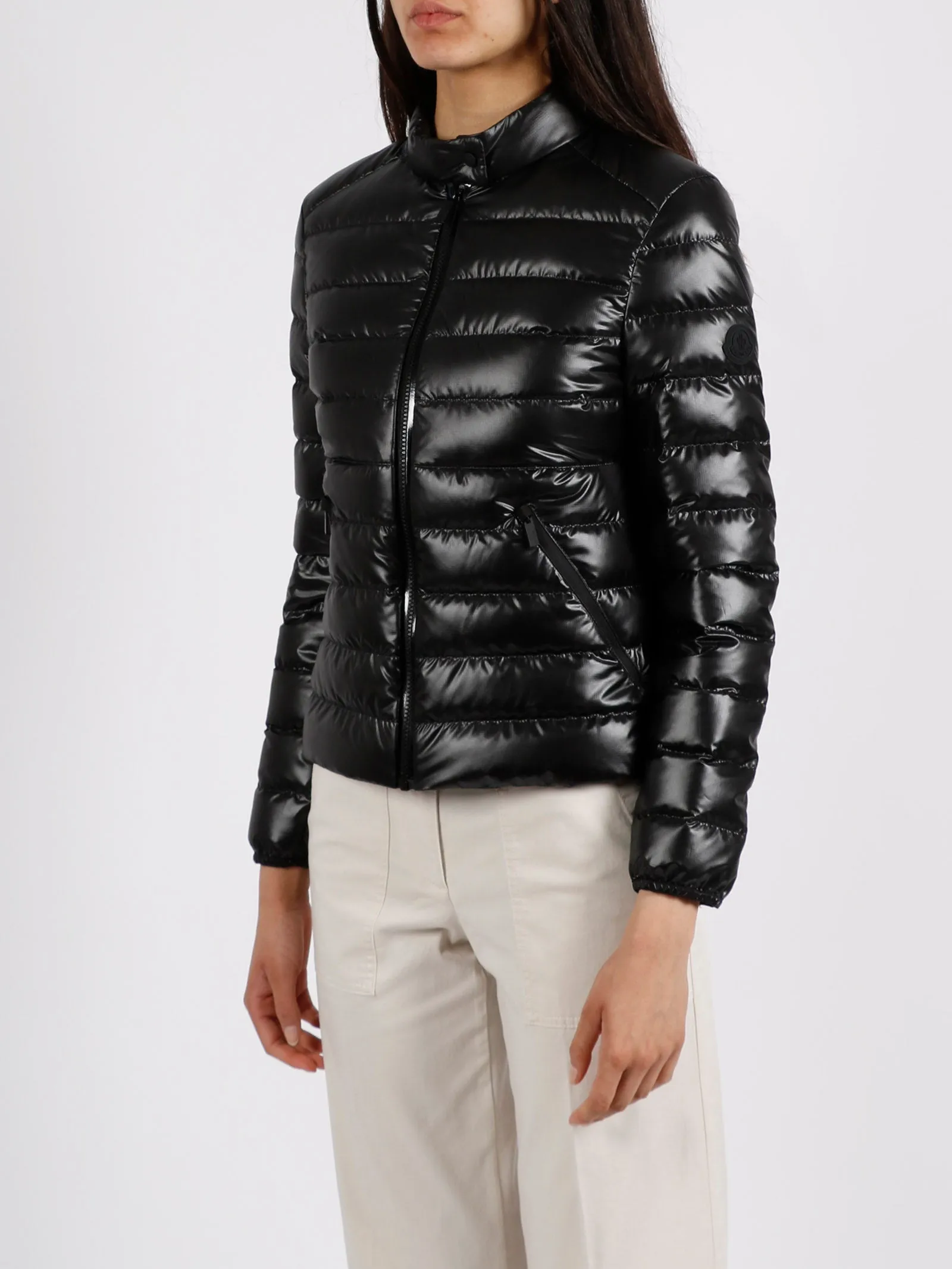 Moncler Larmor Zip-Up Padded Jacket