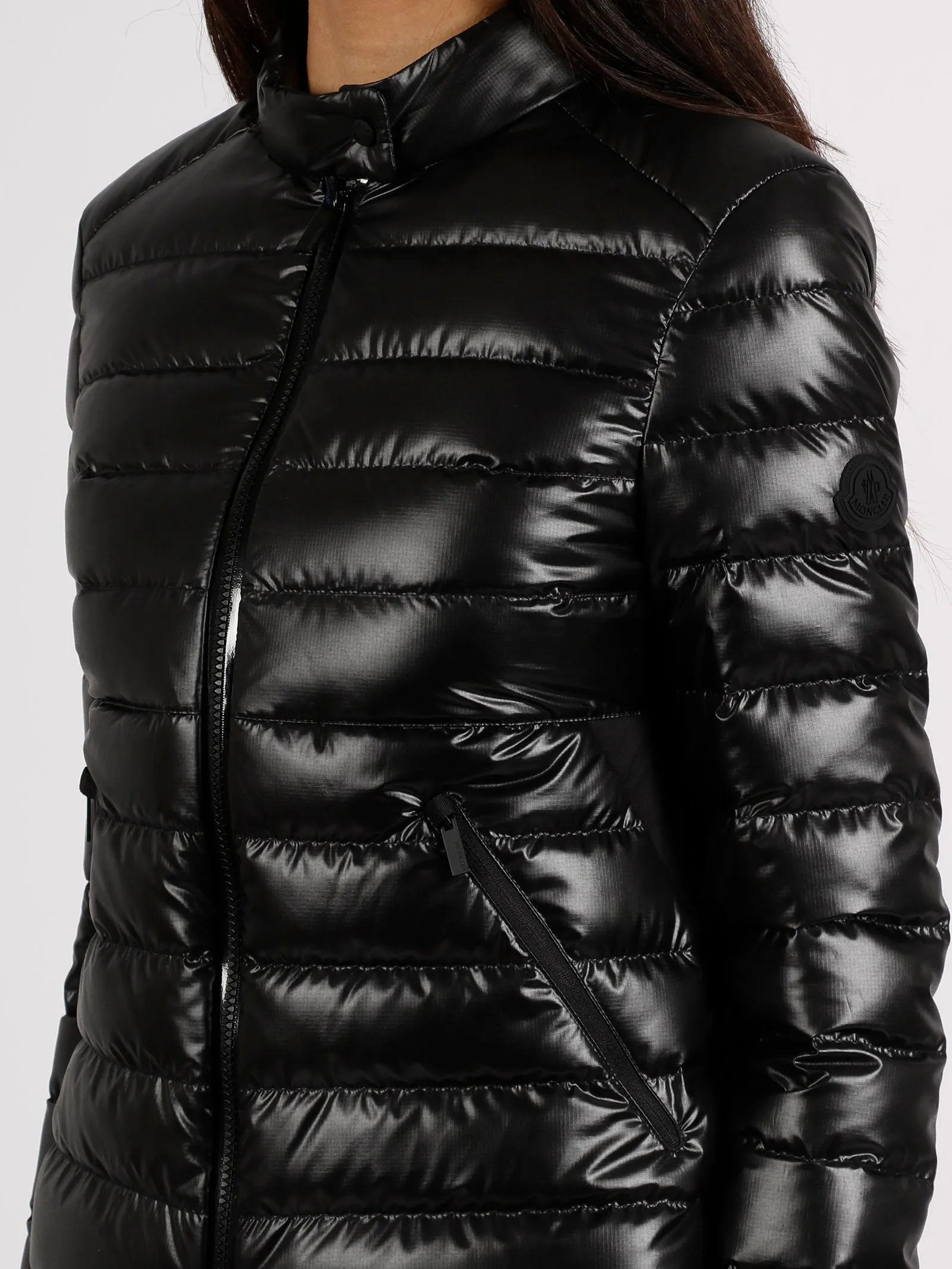 Moncler Larmor Zip-Up Padded Jacket