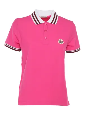 Moncler Logo Patch Short-Sleeved Polo Shirt