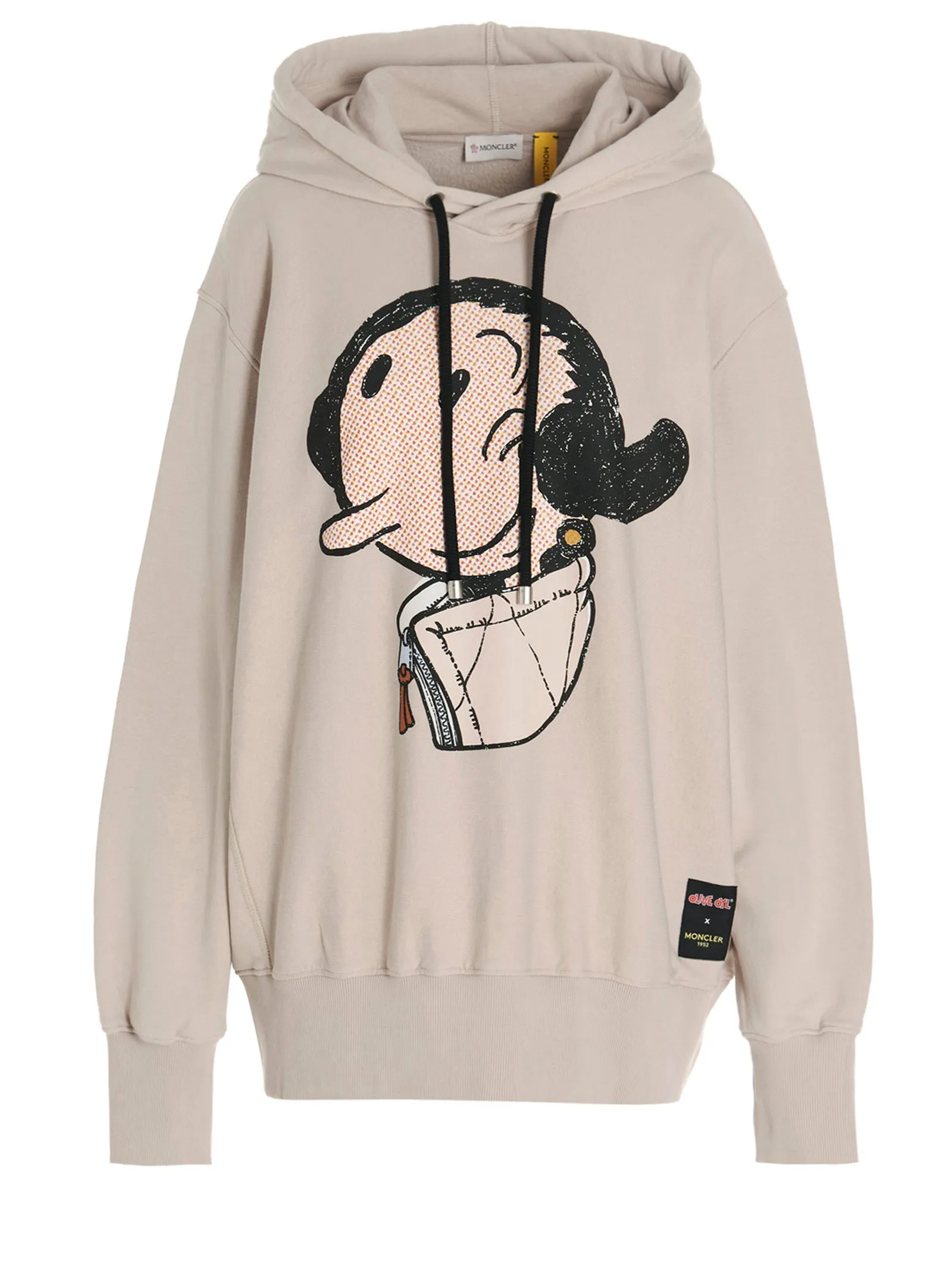 Moncler X Olivia Oyl Printed Drawstring Hoodie