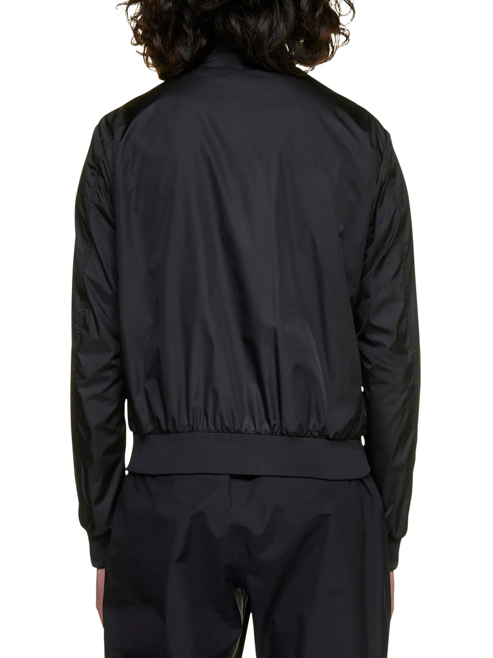Moncler Zip-Up Hooded Cropped Jacket