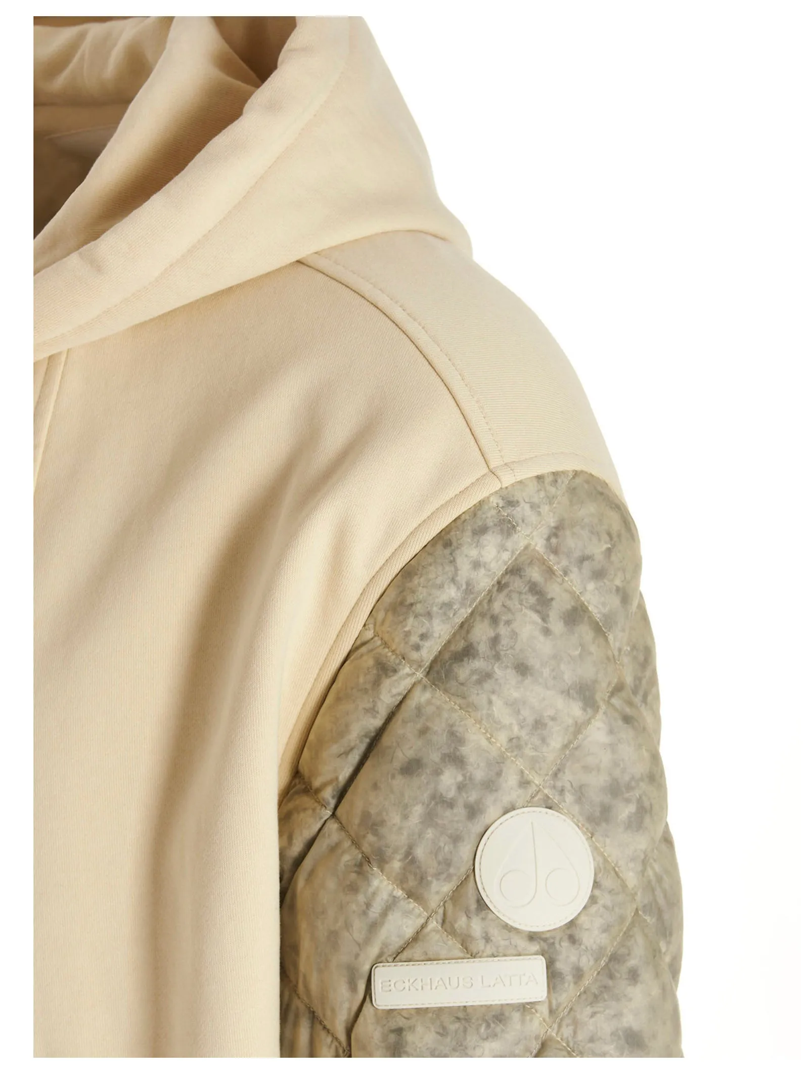 Moose Knuckles x Eckhaus Latta Zipped Drawstring Hoodie
