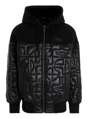 Moose Knuckles X Telfar Logo Embroidered Zipped Hoodie