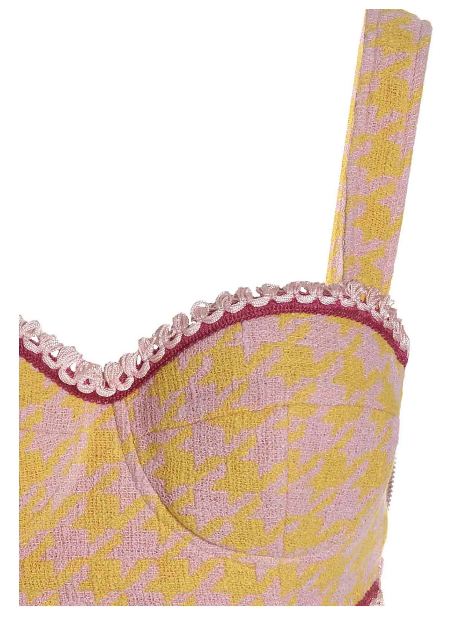 Moschino Jacquard Croppped Top