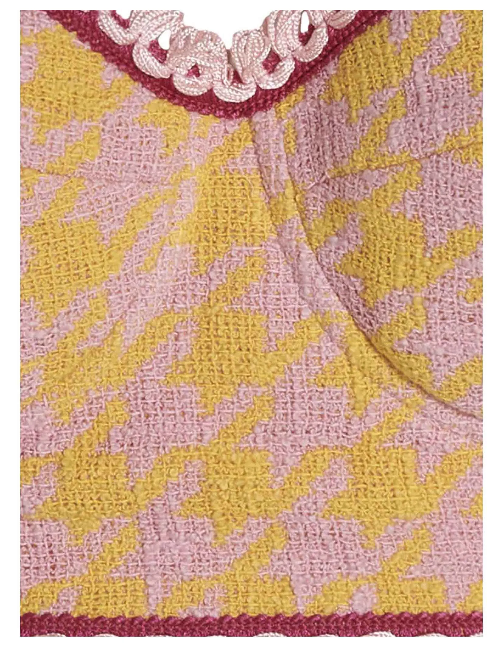 Moschino Jacquard Croppped Top