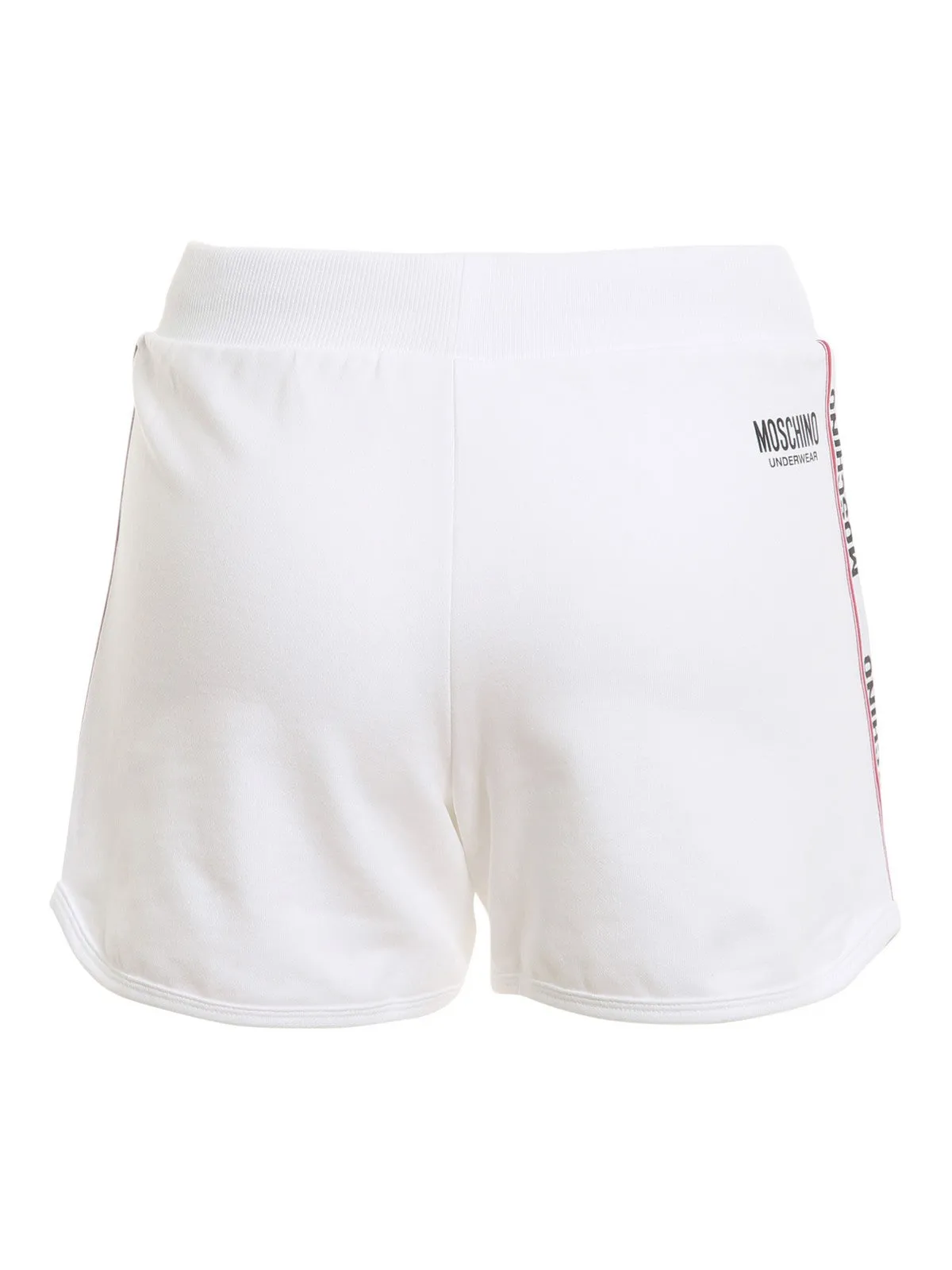 Moschino Logo Tape Drawstring Track Shorts