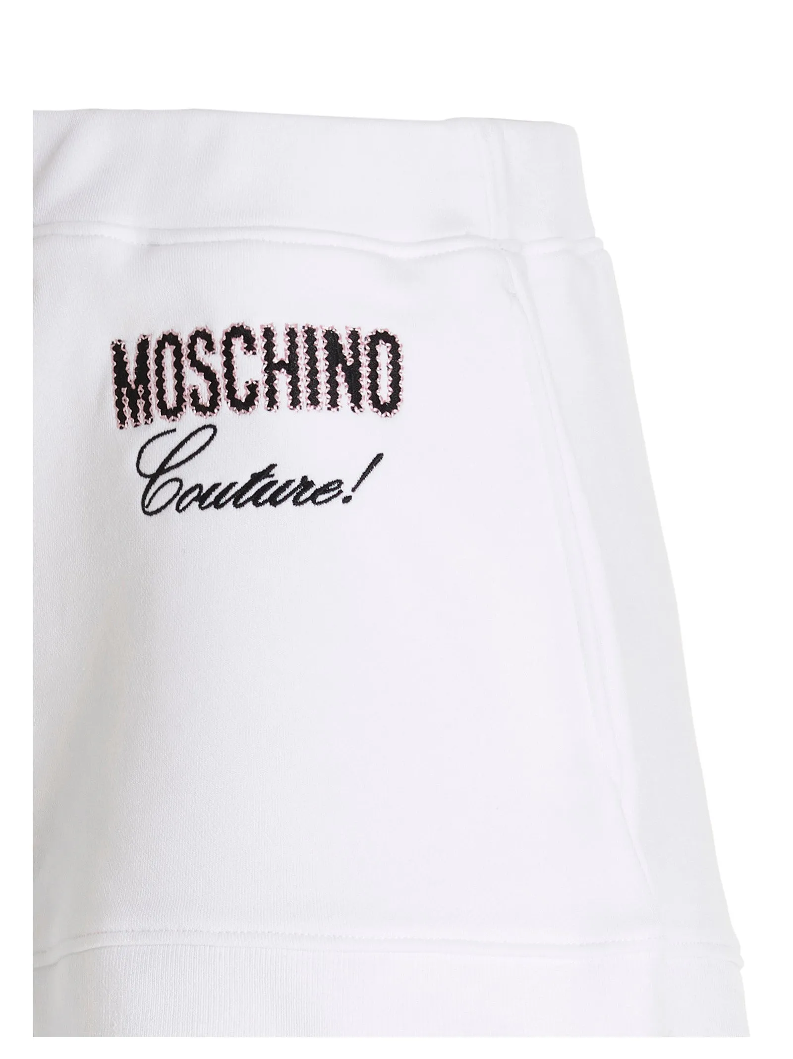 Moschino Scallop-Edge Elasticated Waist Shorts