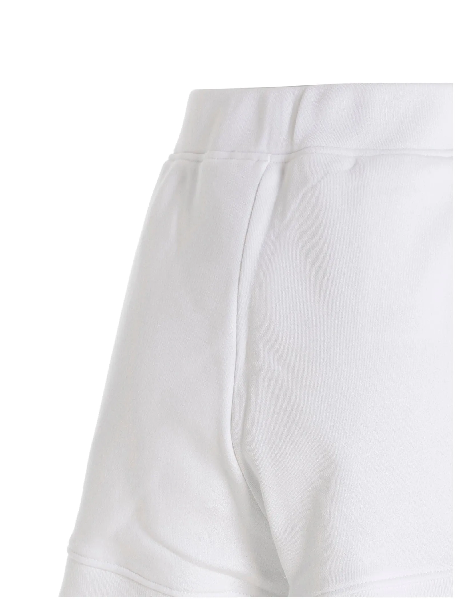 Moschino Scallop-Edge Elasticated Waist Shorts