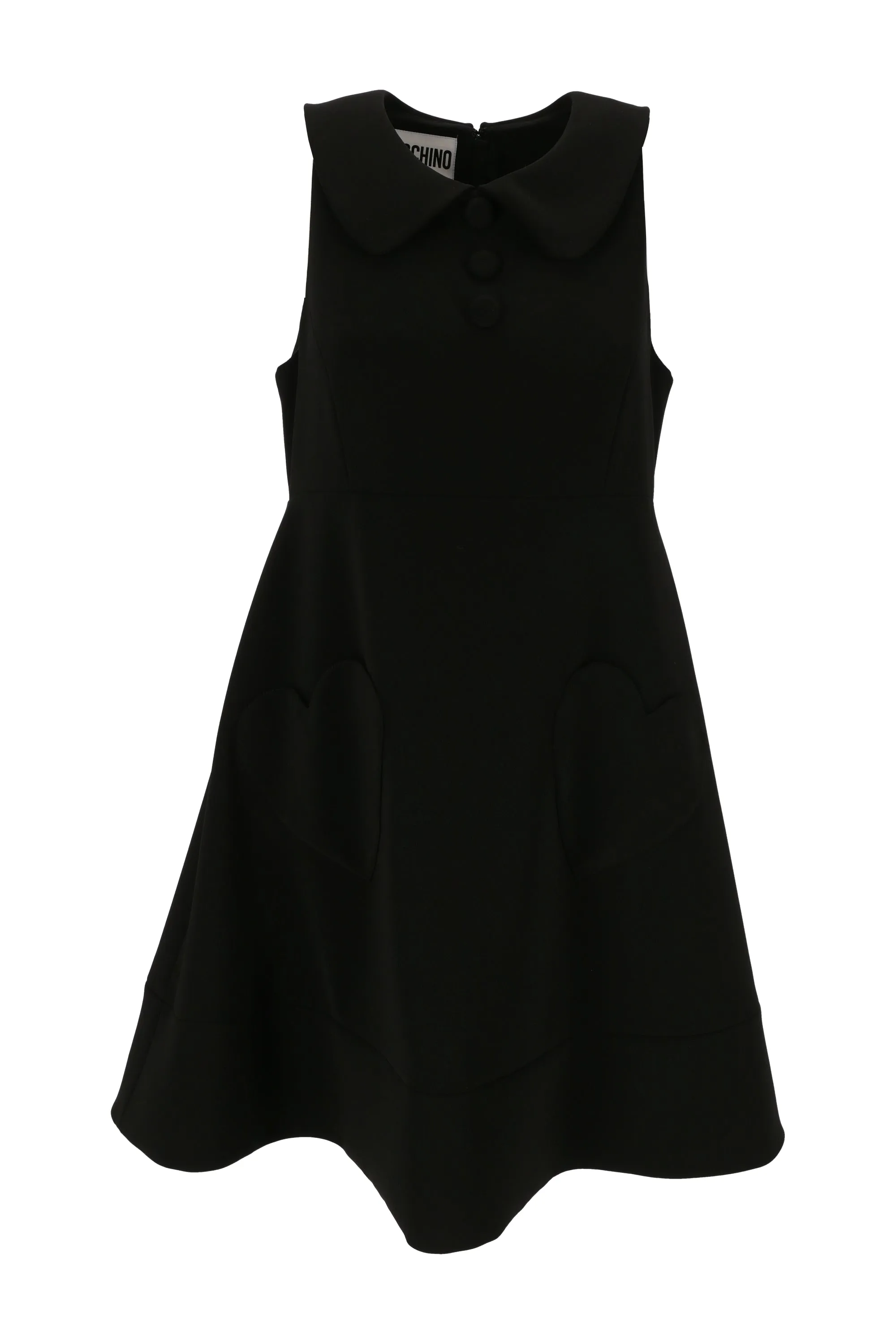 Moschino Sleeveless Button Detailed Midi Dress