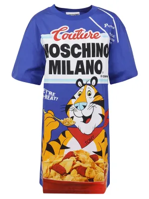 Moschino Year Of Tiger Printed Crewneck T-Shirt