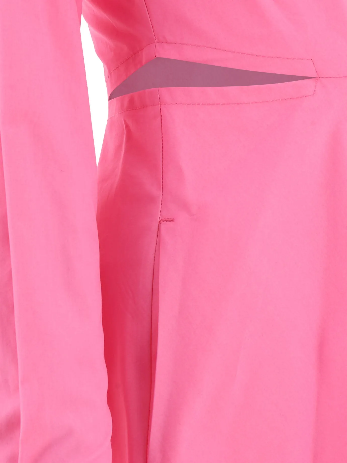 MSGM Belted Flared Mini Shirt Dress