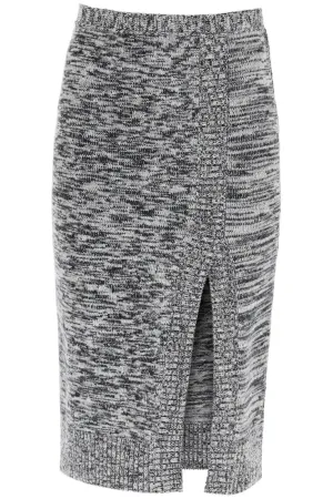 N21 High Waist Pencil Midi Skirt