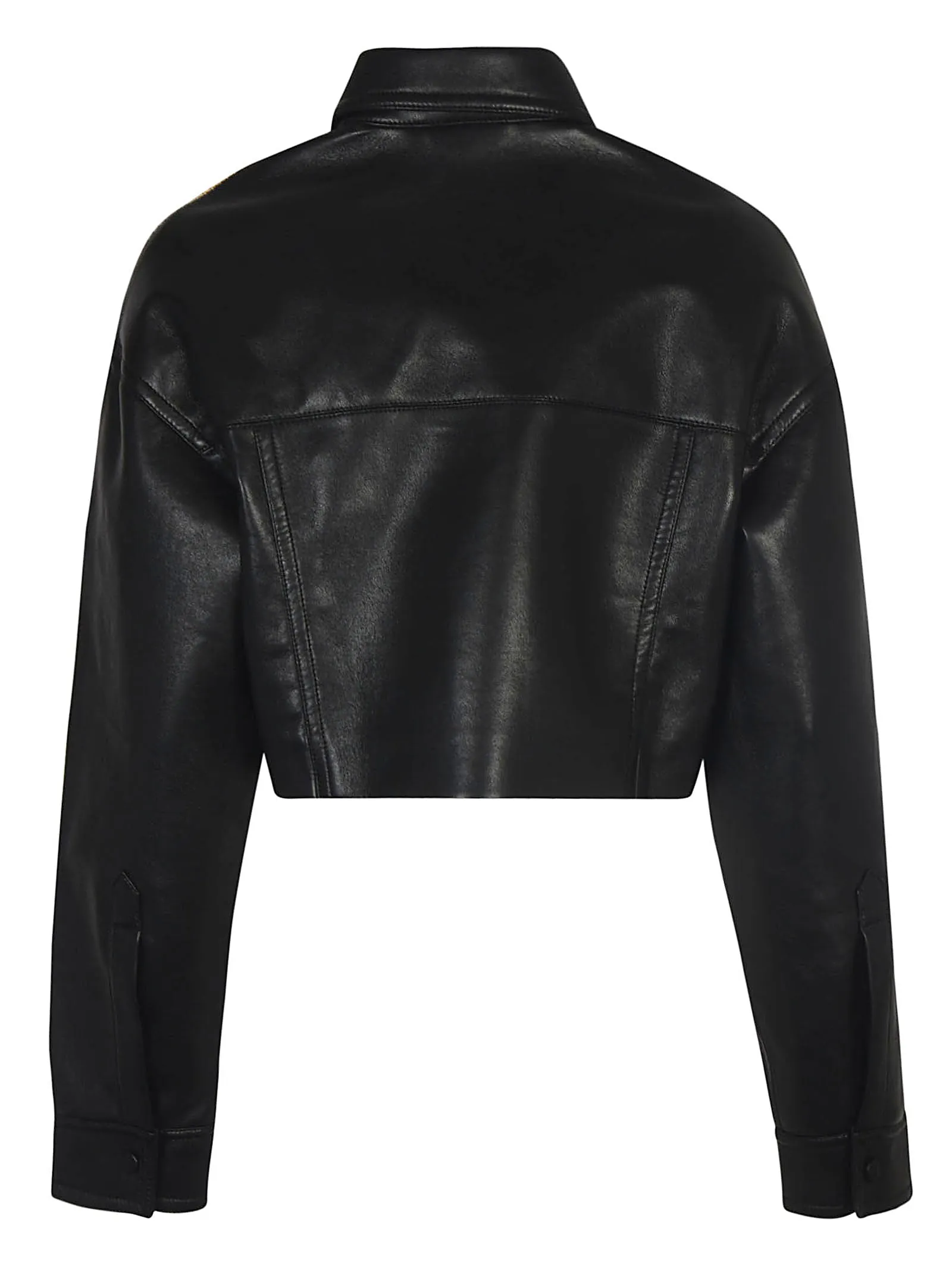 Nanushka Cropped Drop Shoulder Jacket