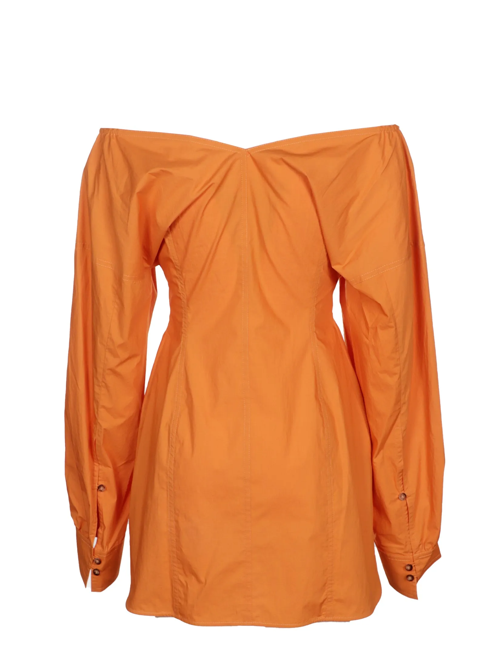Nanushka Halter-Neck Mini Shirt Dress