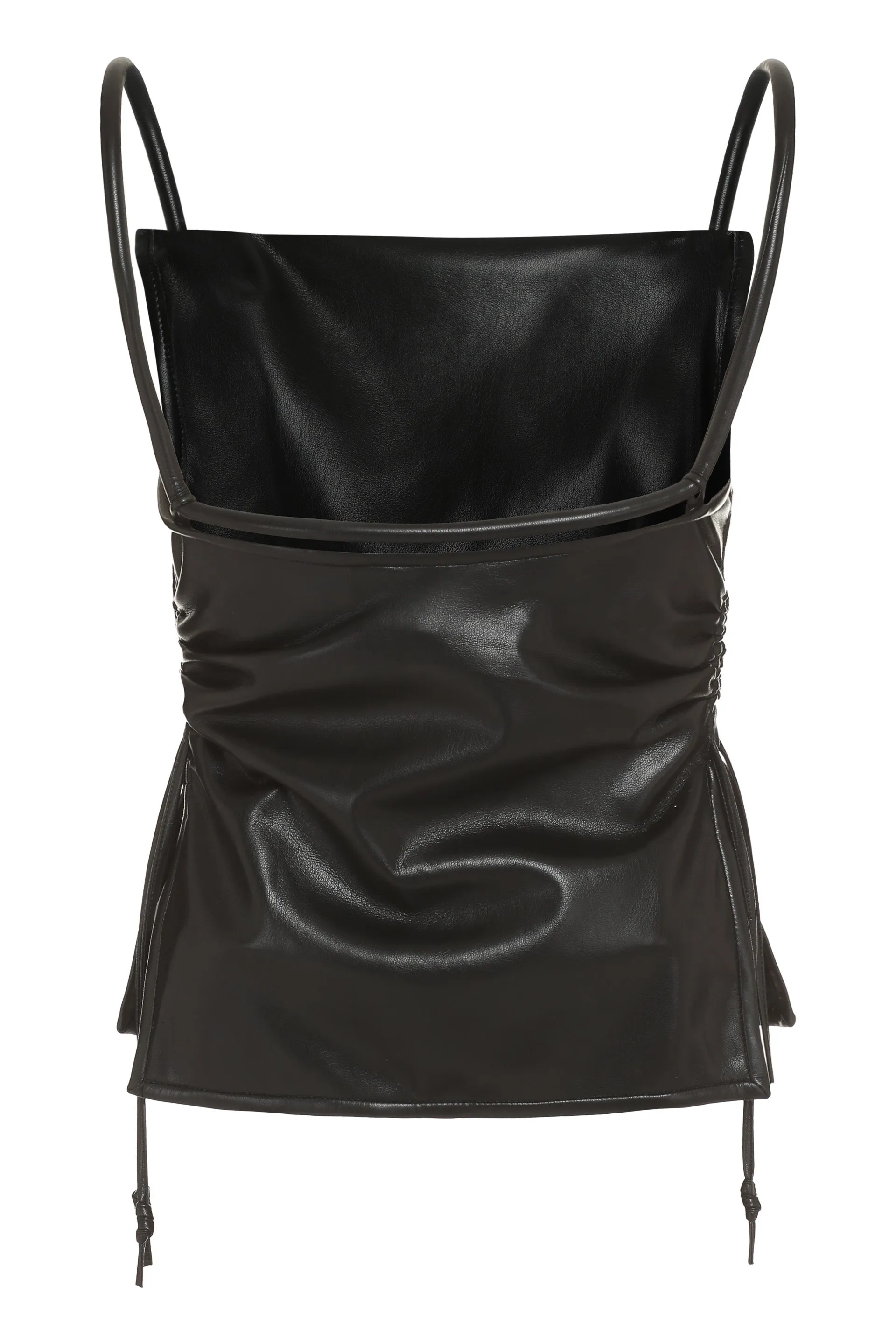 Nanushka Tubular-Strap Square Neck Top