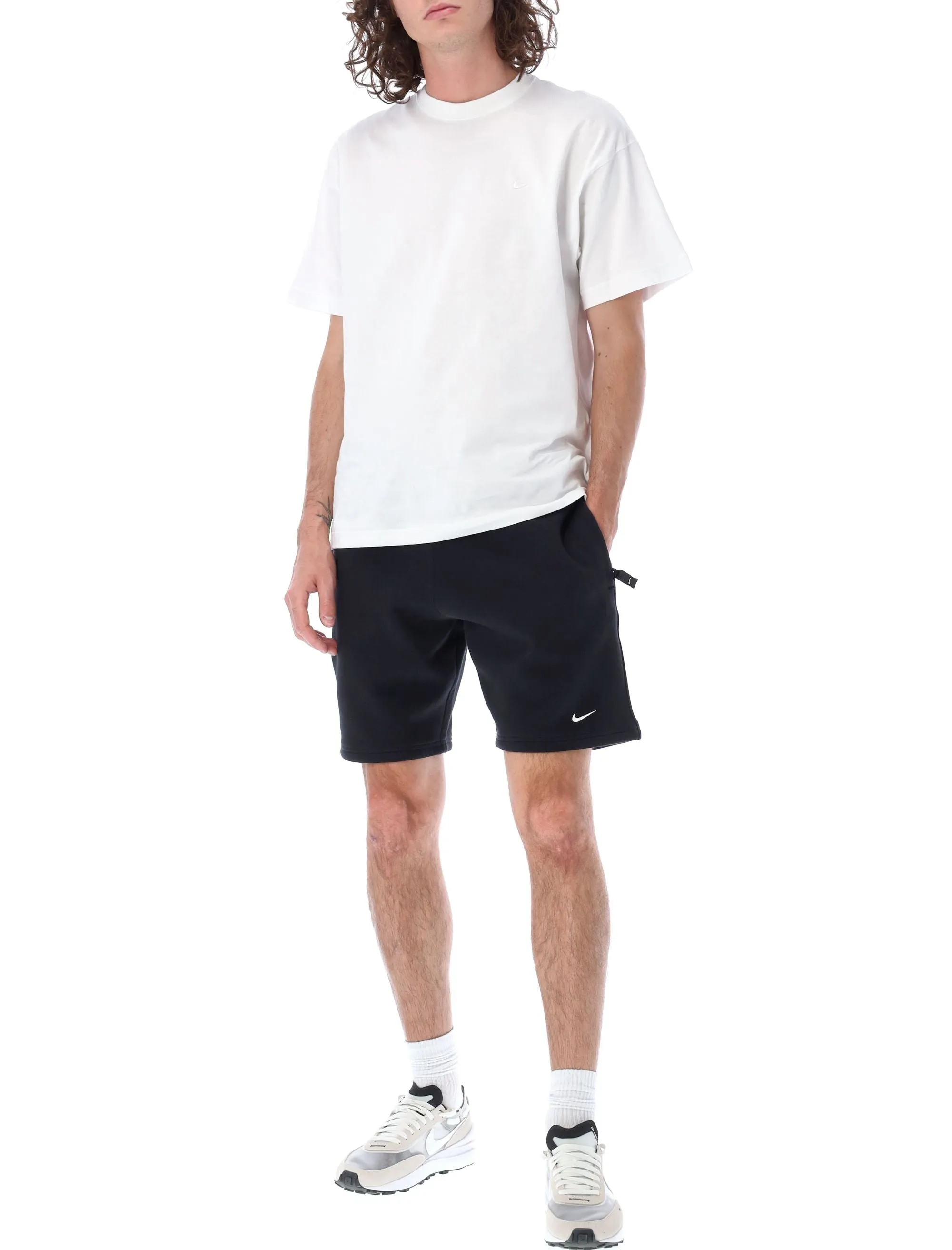Nike Solo Swoosh Straight Leg Shorts