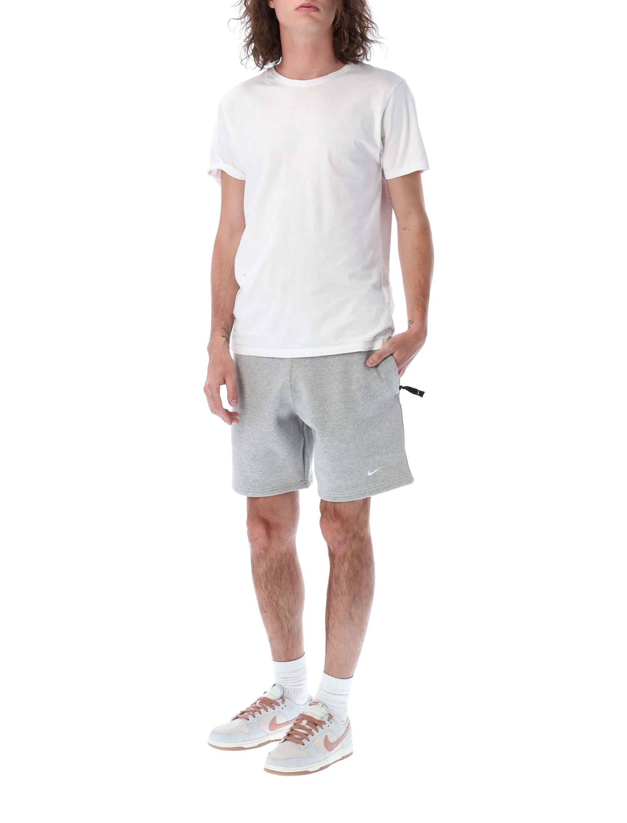 Nike Solo Swoosh Straight Leg Shorts