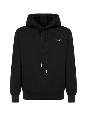 Off-White Diag Printed Drawstring Hoodie