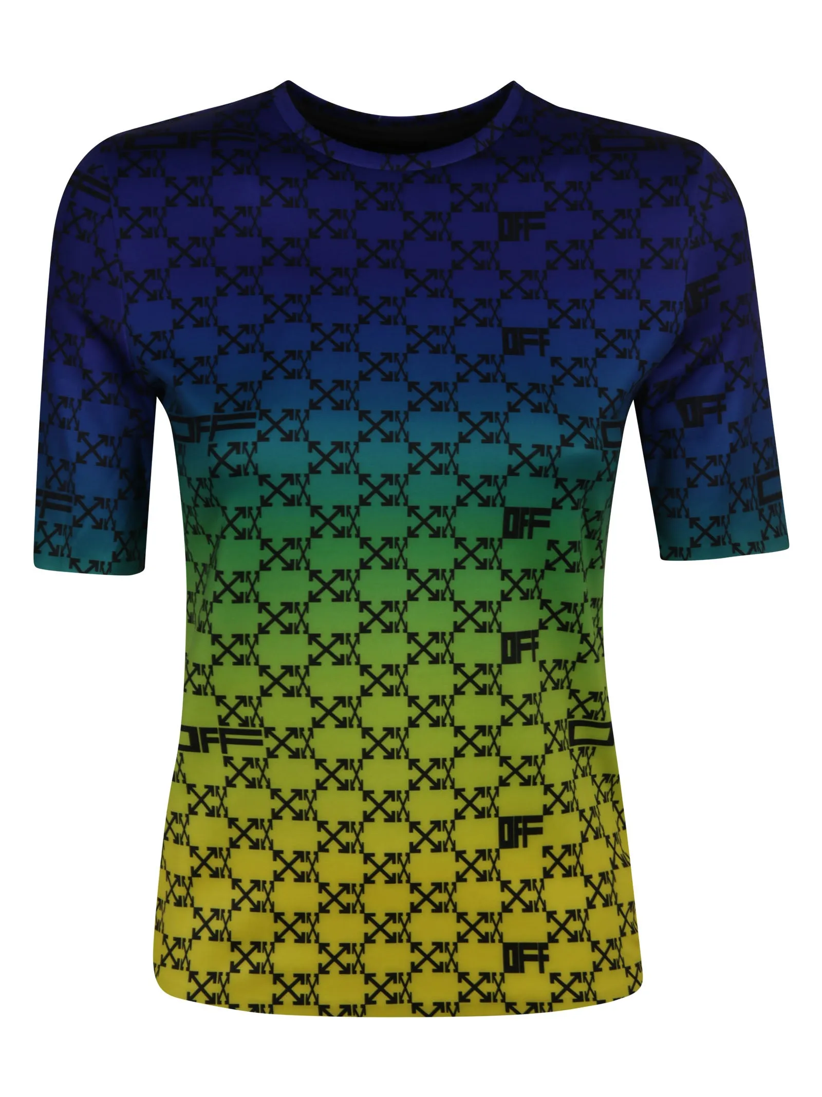 Off-White Graphic Printed Crewneck T-Shirt
