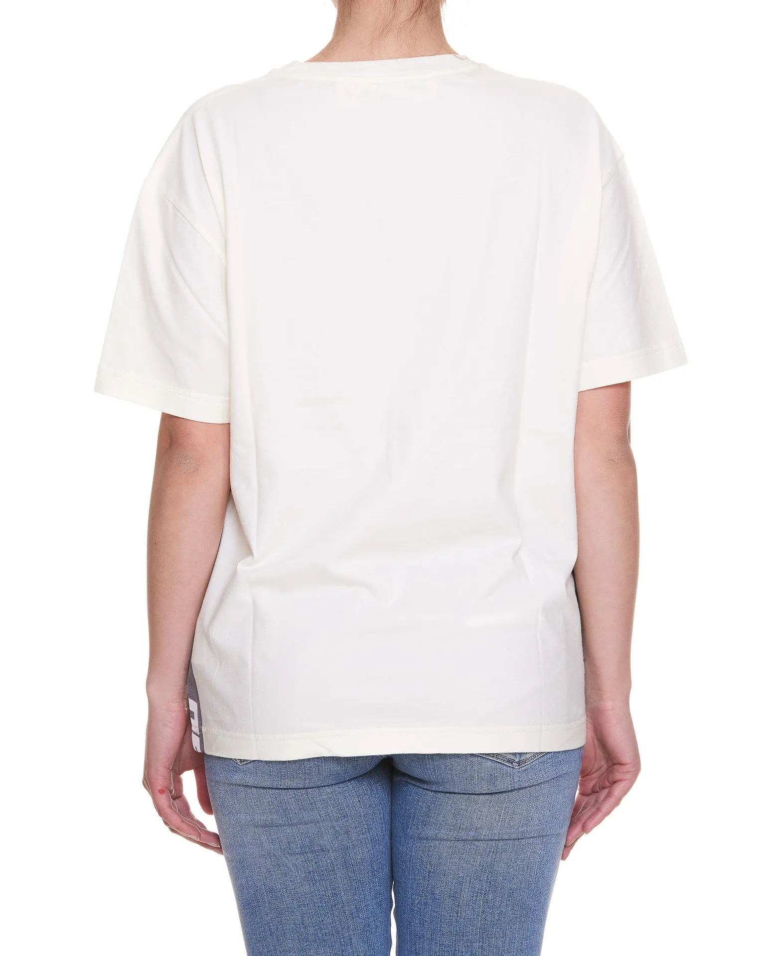 Off-White Logo Band Crewneck T-Shirt