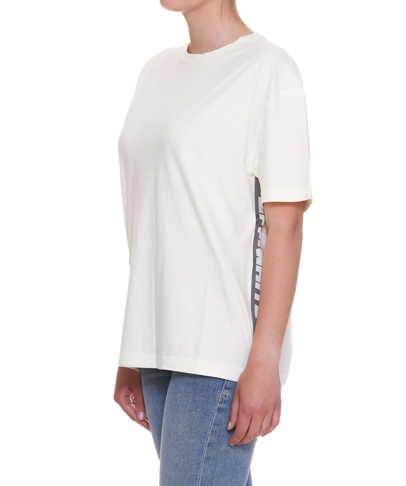 Off-White Logo Band Crewneck T-Shirt