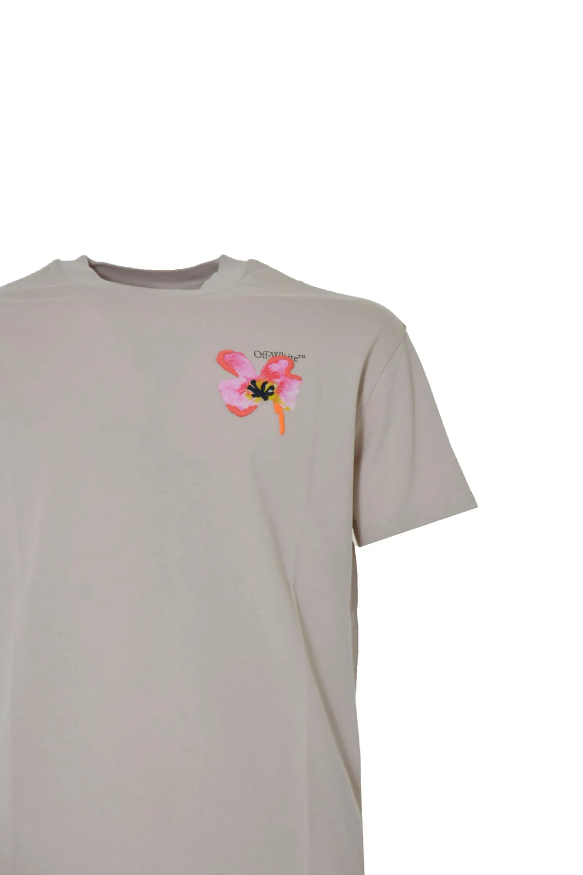 Off-White Logo Detailed Crewneck T-Shirt