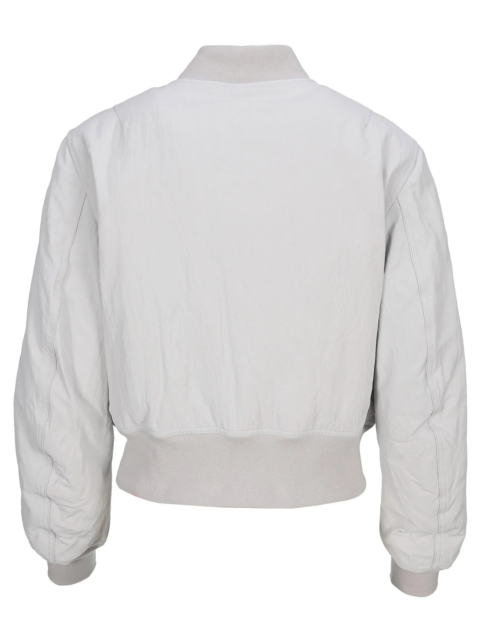 Off-White Logo Embroidered Bomber Jacket