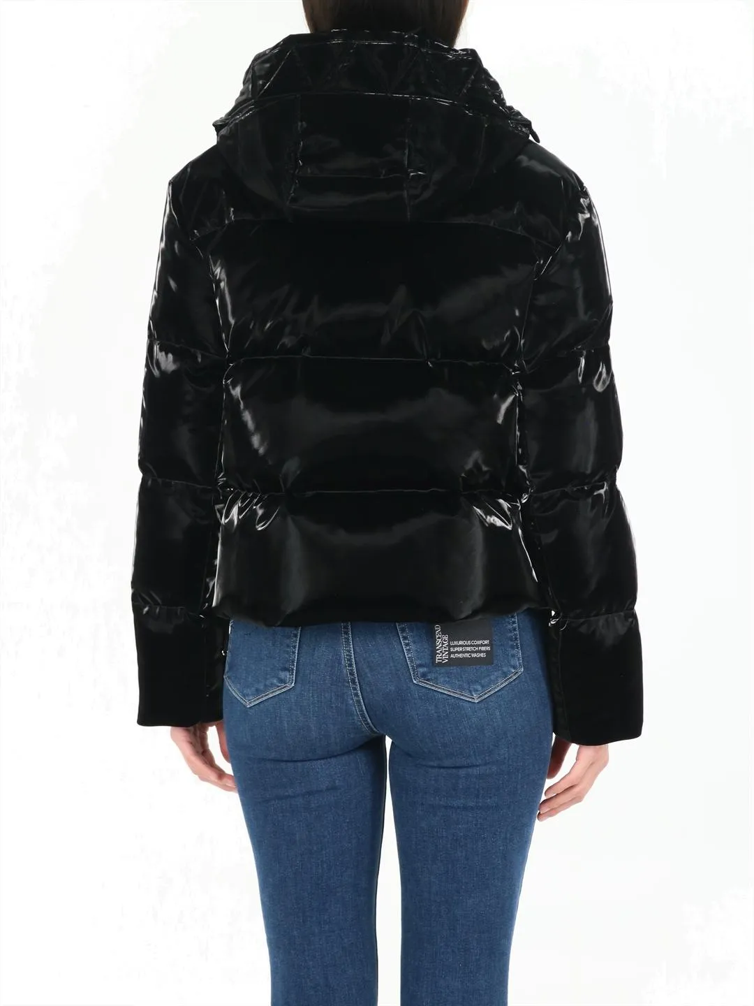 Off-White Logo Hooded Padded Jacket