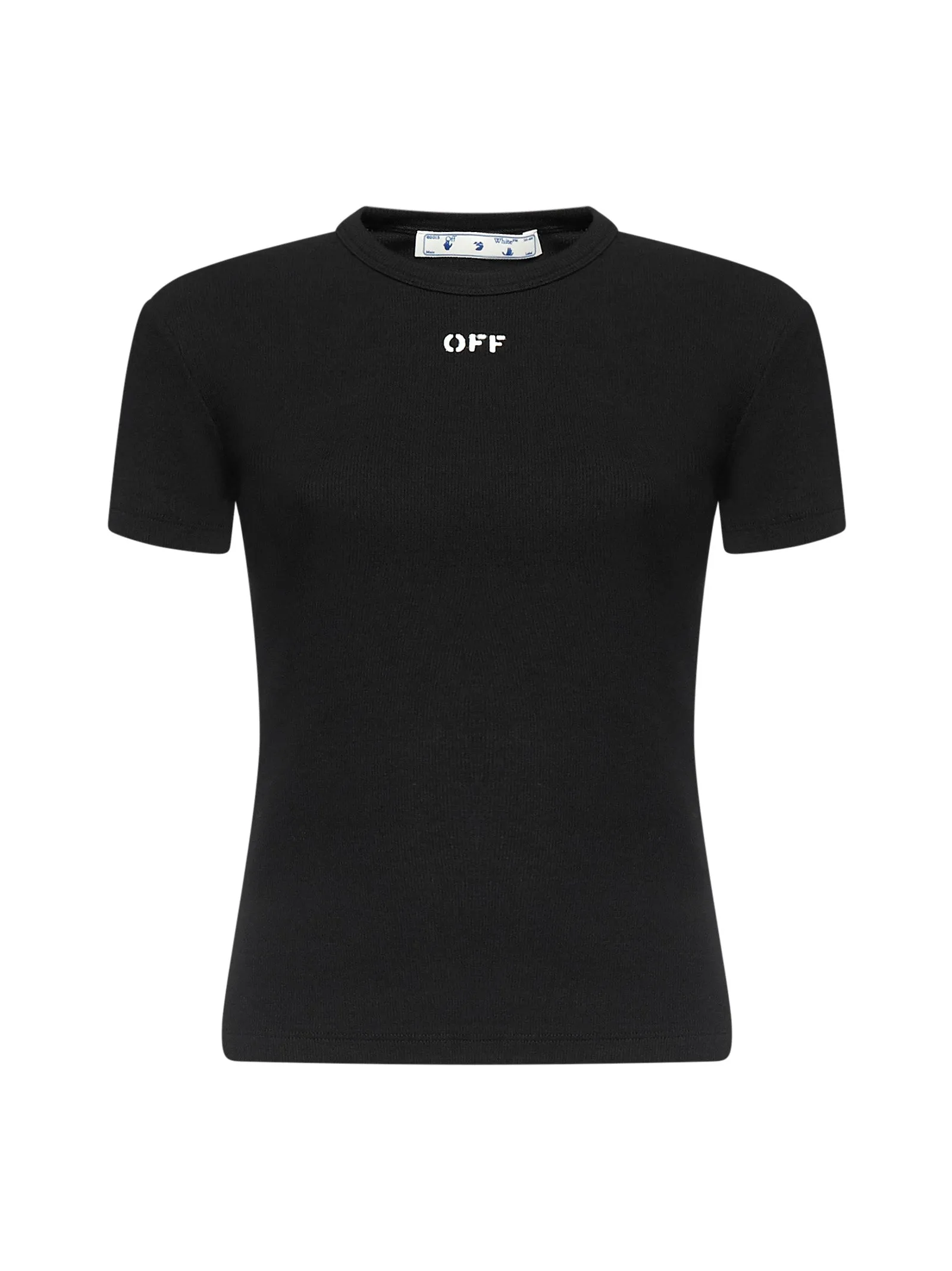 Off-White Logo Printed Crewneck T-Shirt