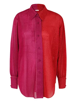 Osree Lumire Two-Tone Long Sleeved Shirt