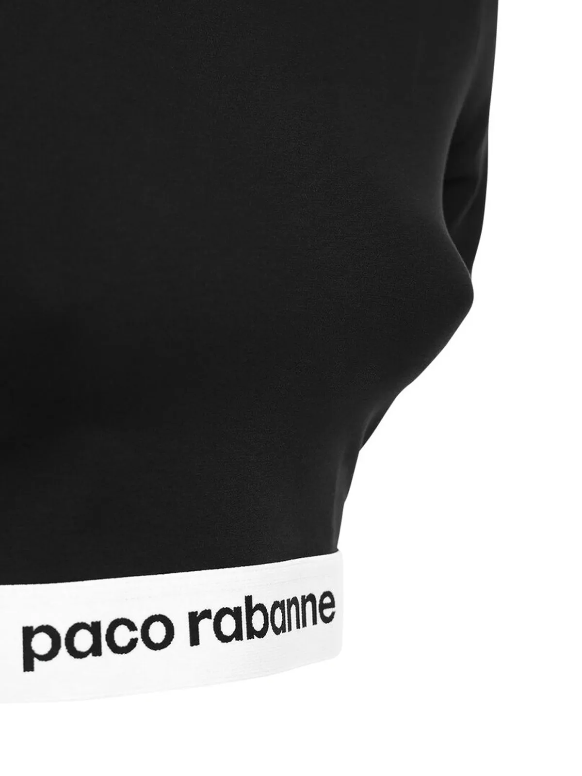 Paco Rabanne Cropped Crewneck T-Shirt
