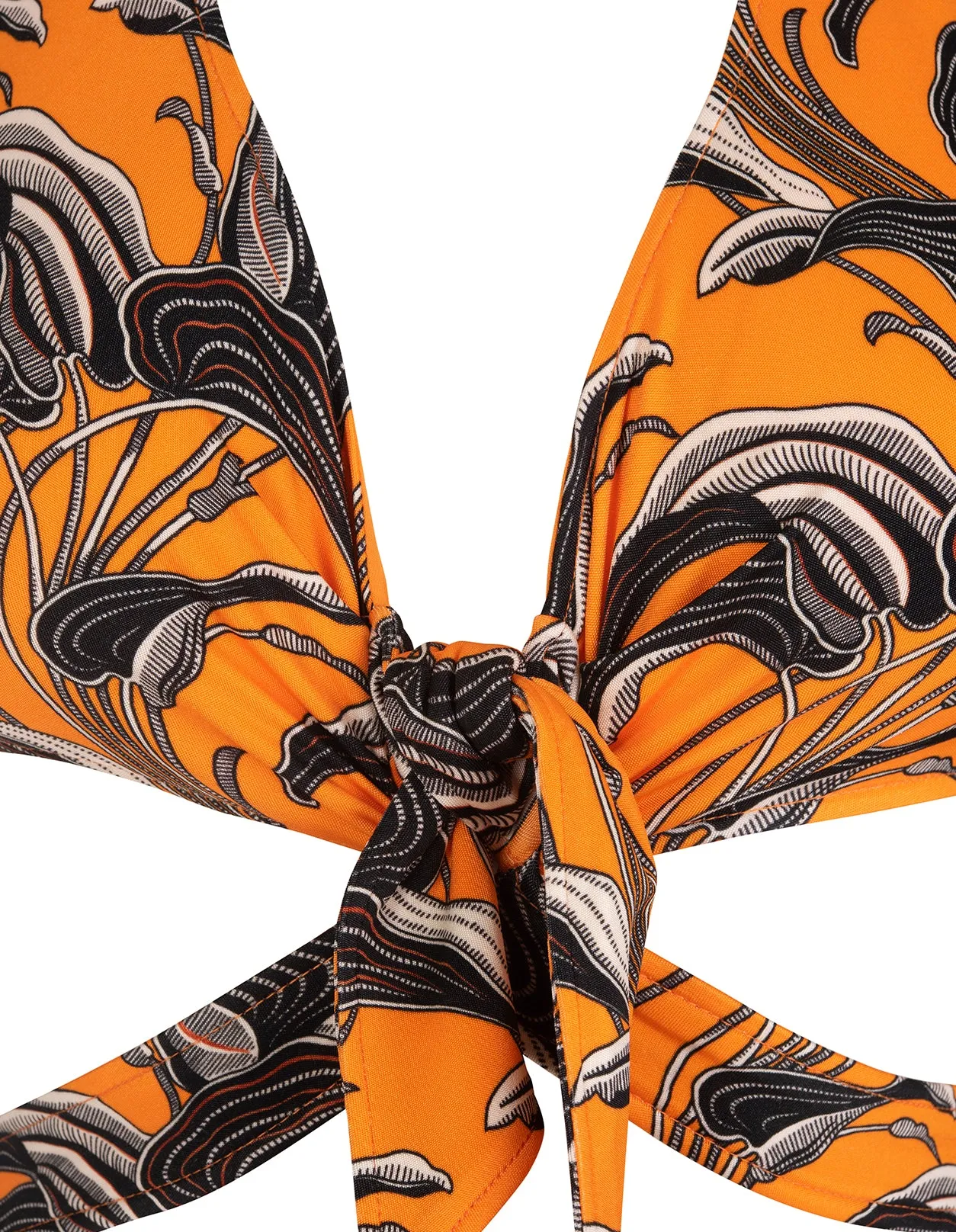 Paco Rabanne Floral-Printed Bra Top