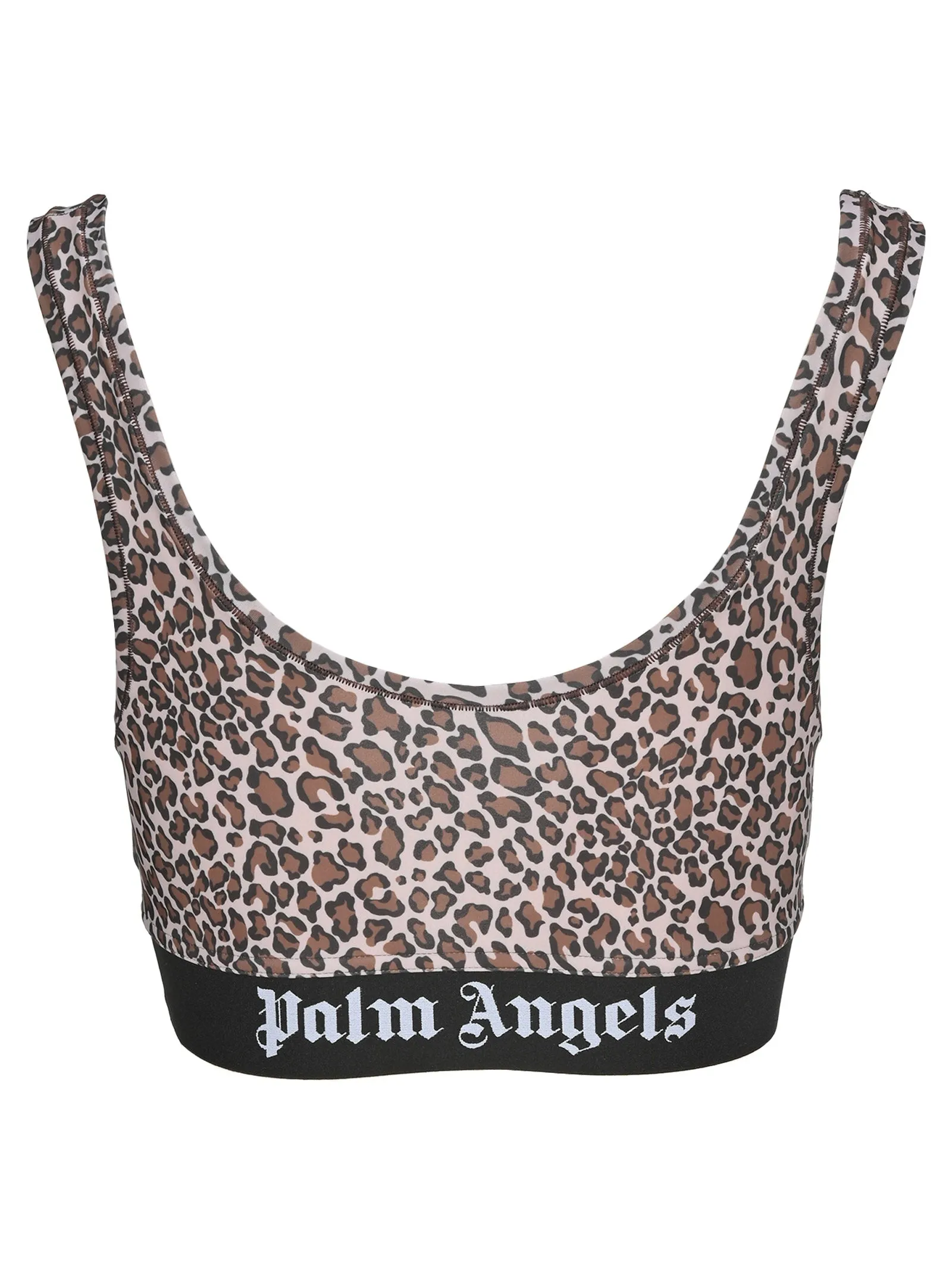 Palm Angels Animal Print Bra Top