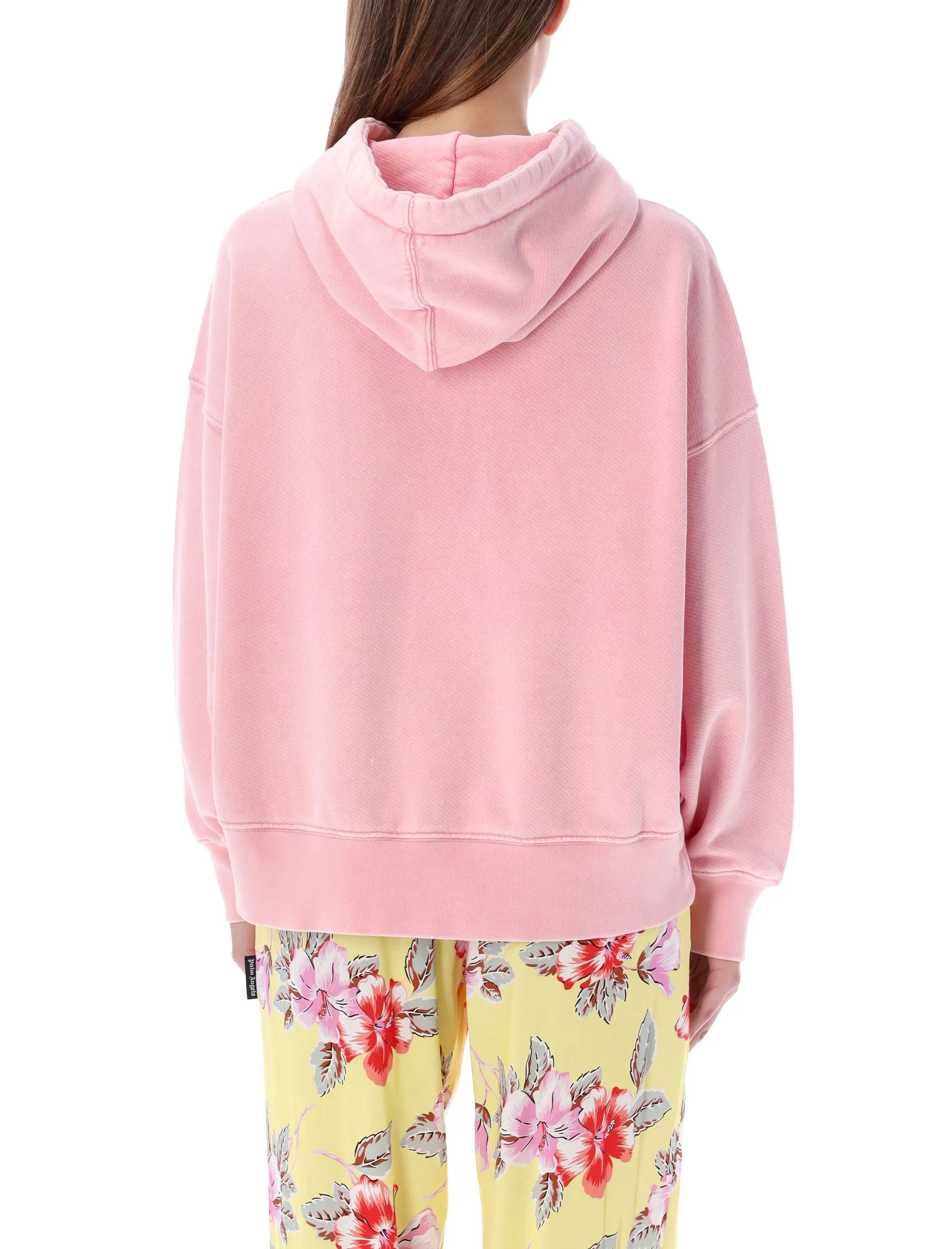 Palm Angels Dancing Bear Printed Drawstring Hoodie
