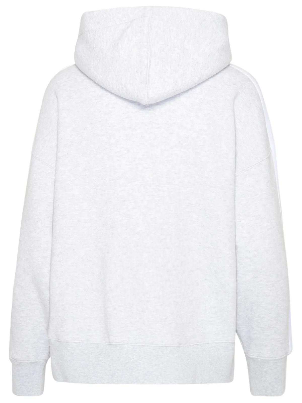 Palm Angels Drop-Shoulder Straight Hem Hoodie