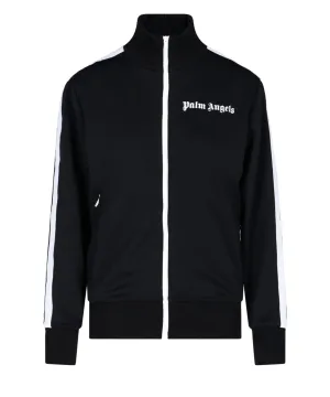 Palm Angels Logo Print Zipped Track Jacket