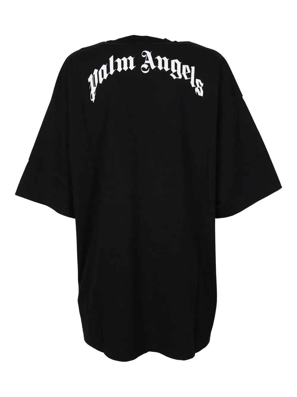 Palm Angels Logo Printed Crewneck T-Shirt
