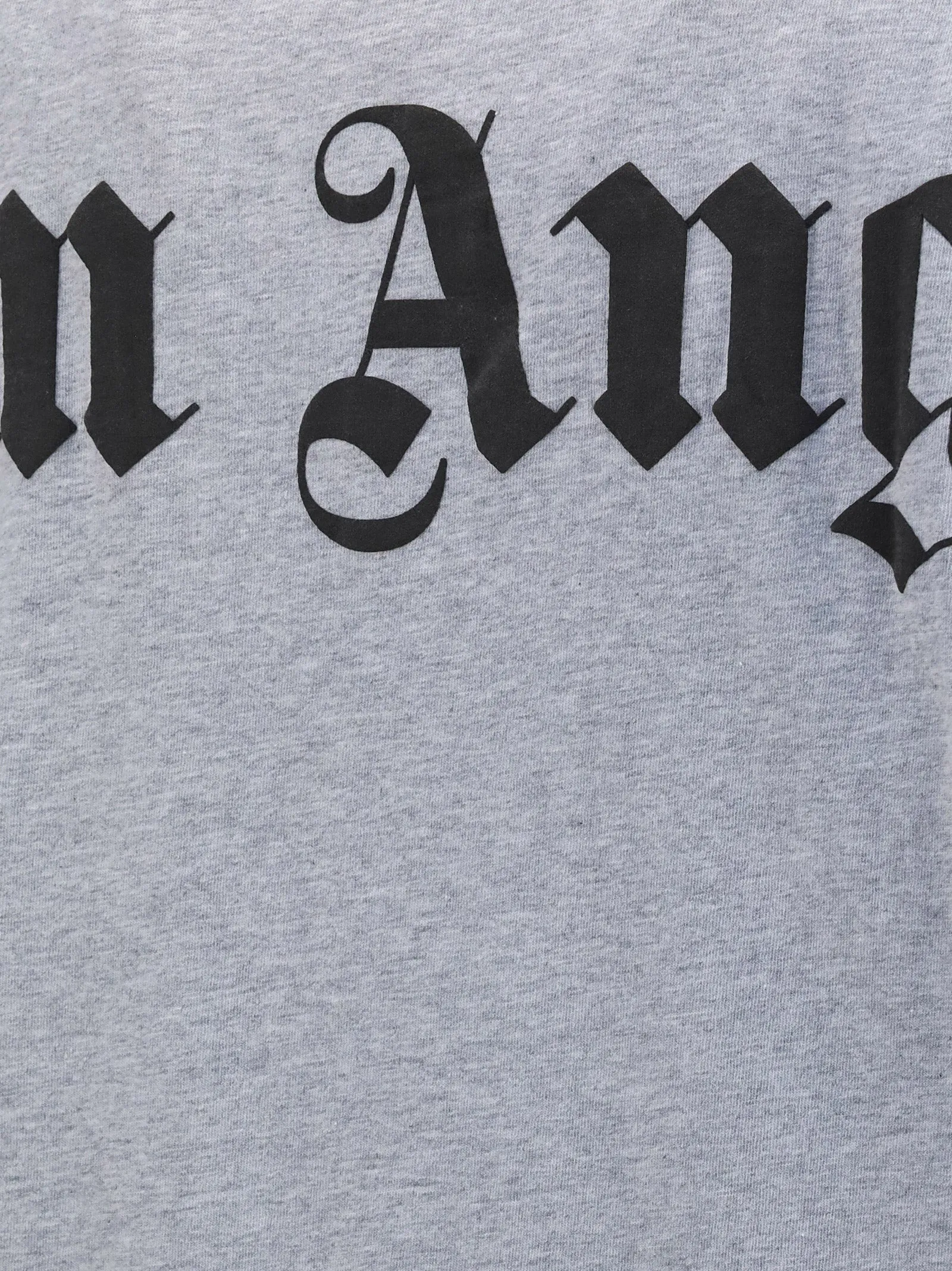 Palm Angels Logo Printed Crewneck T-Shirt
