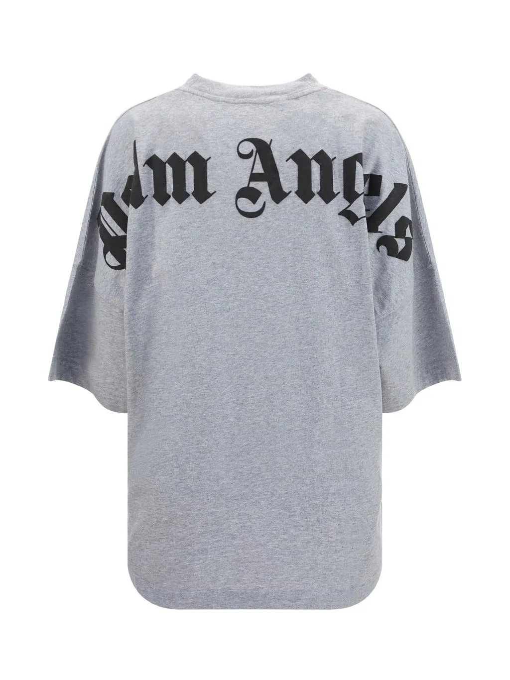 Palm Angels Logo Printed Crewneck T-Shirt