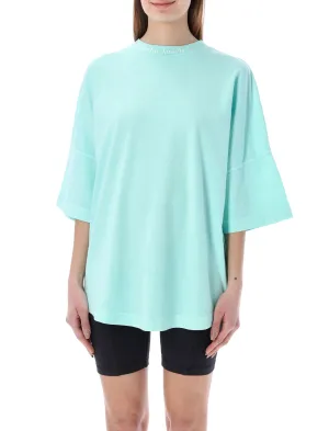 Palm Angels Logo Printed Oversized T-Shirt