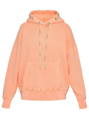 Palm Angels Long Sleeved Logo Drawstring Hoodie